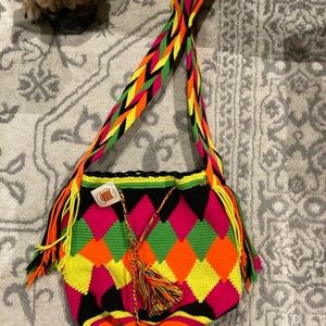 Authentic Colombian Mochila/ Wayuu Bag